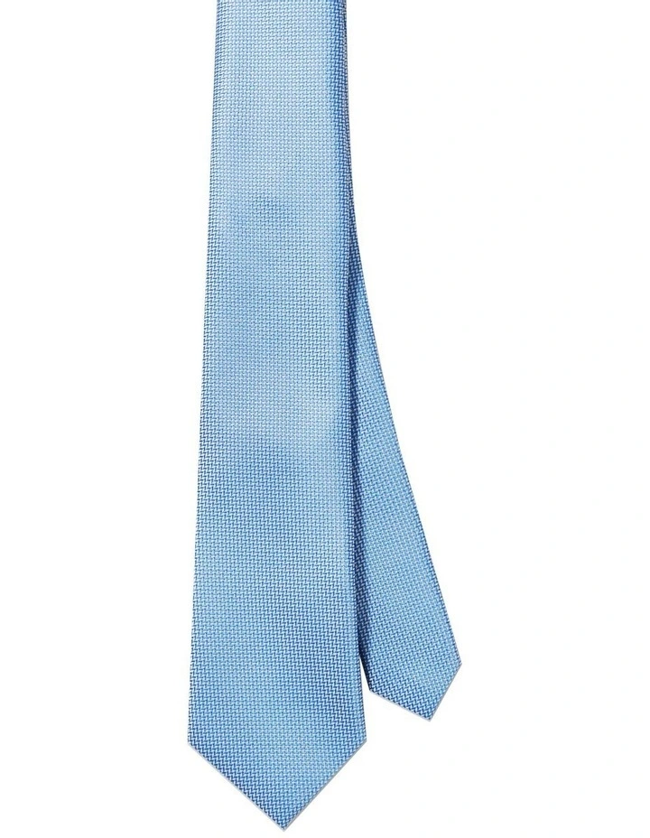 Check Tie in Blue image 1