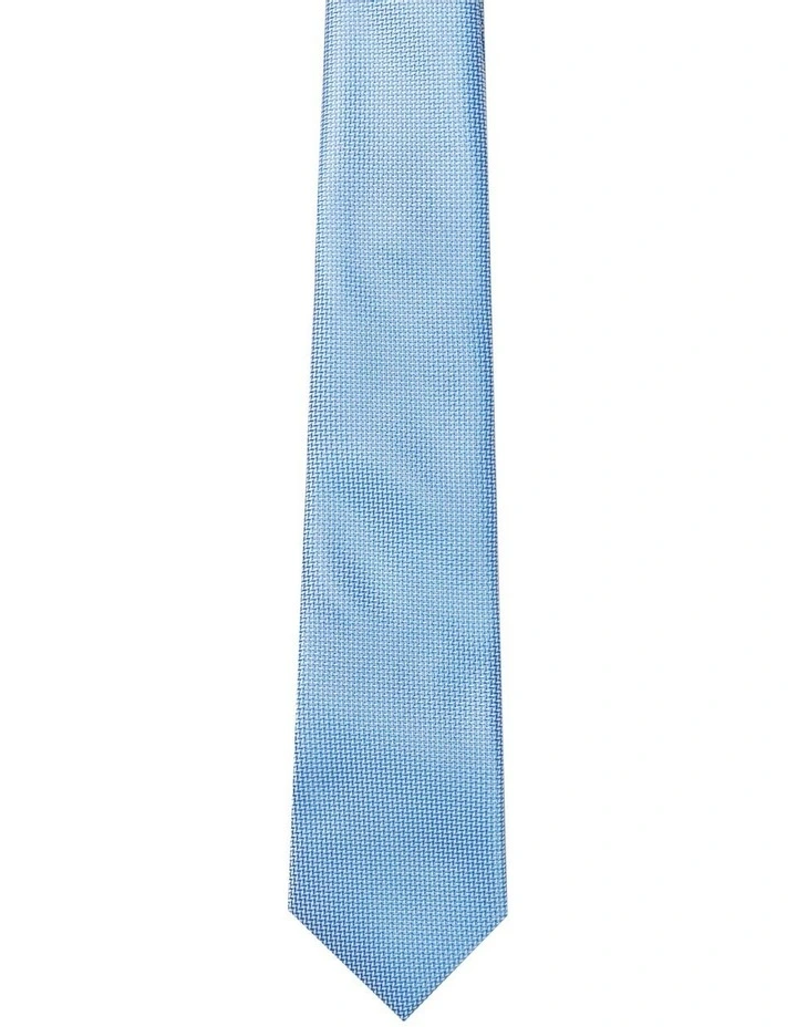 Check Tie in Blue image 2