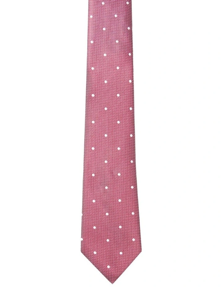 Dot Tie in Red image 2