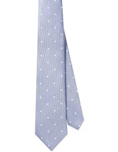 Dot Tie in Blue
