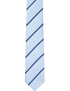 Bold Stripe Tie in Blue