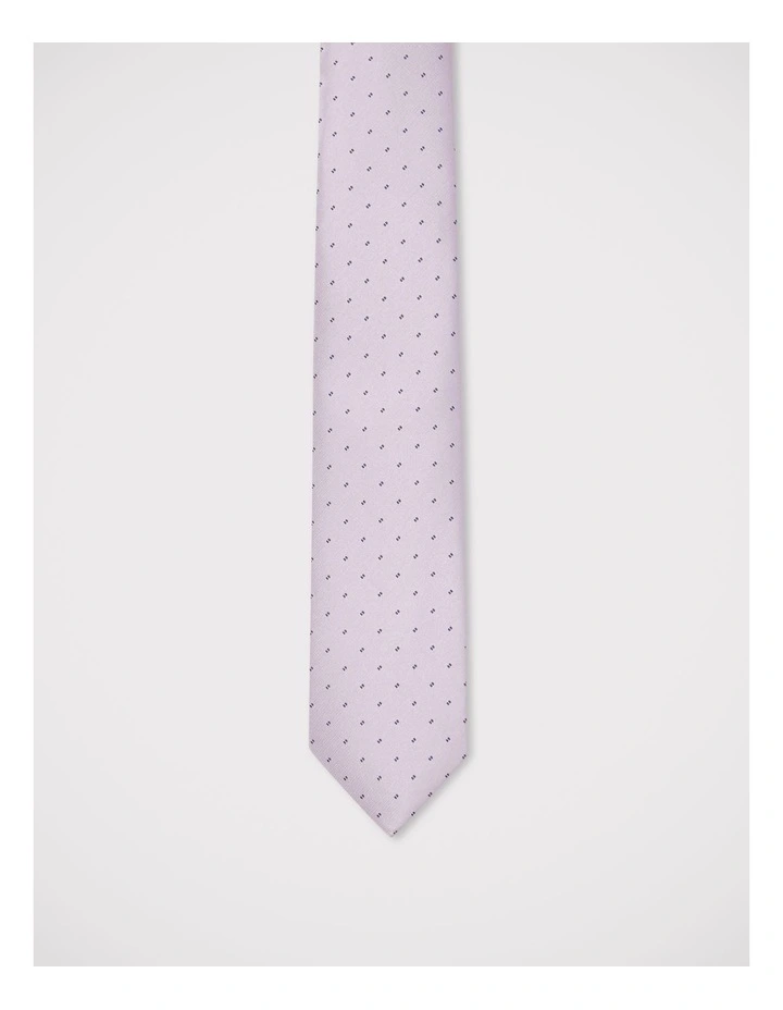 Geometric Tie in Pink image 1