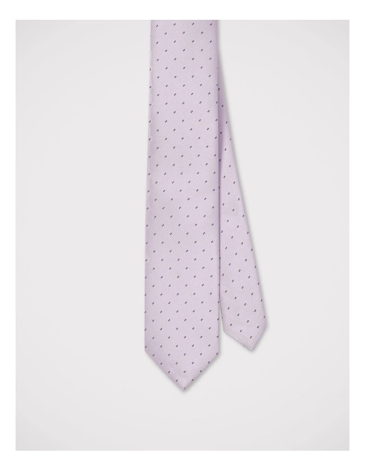 Geometric Tie in Pink image 2