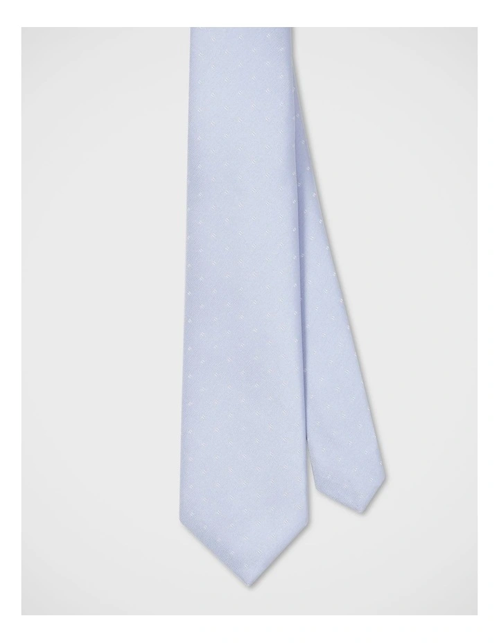 Geometric Tie in Blue image 2