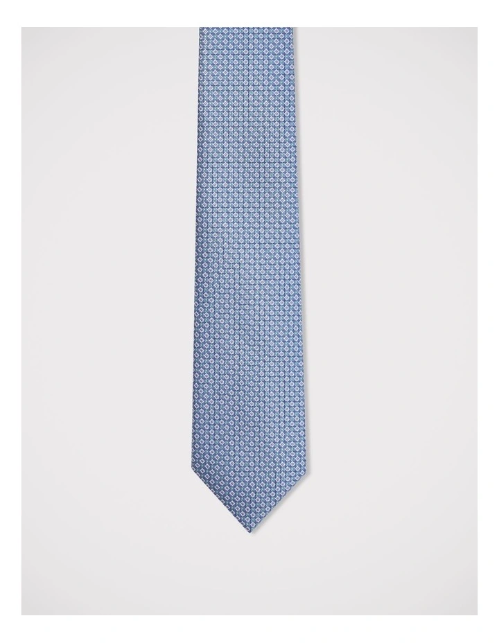 Geometric Tie in Blue image 1