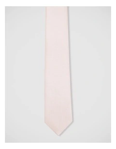 Geometric Tie in Pink