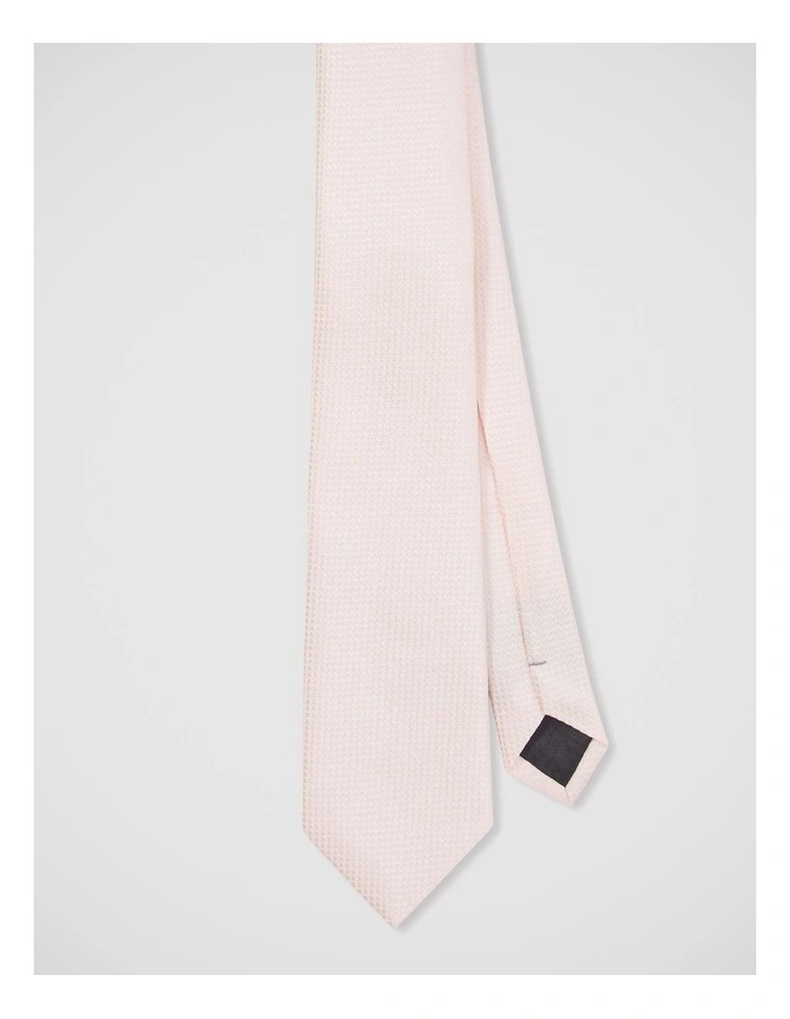 Geometric Tie in Pink image 2