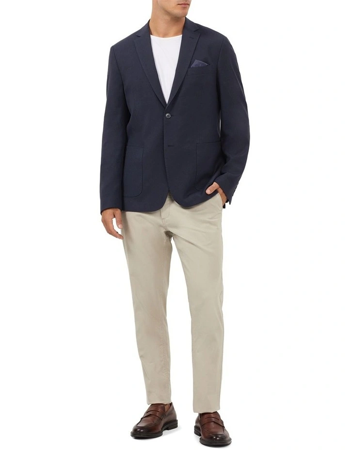 Birdseye Blazer in Navy image 2
