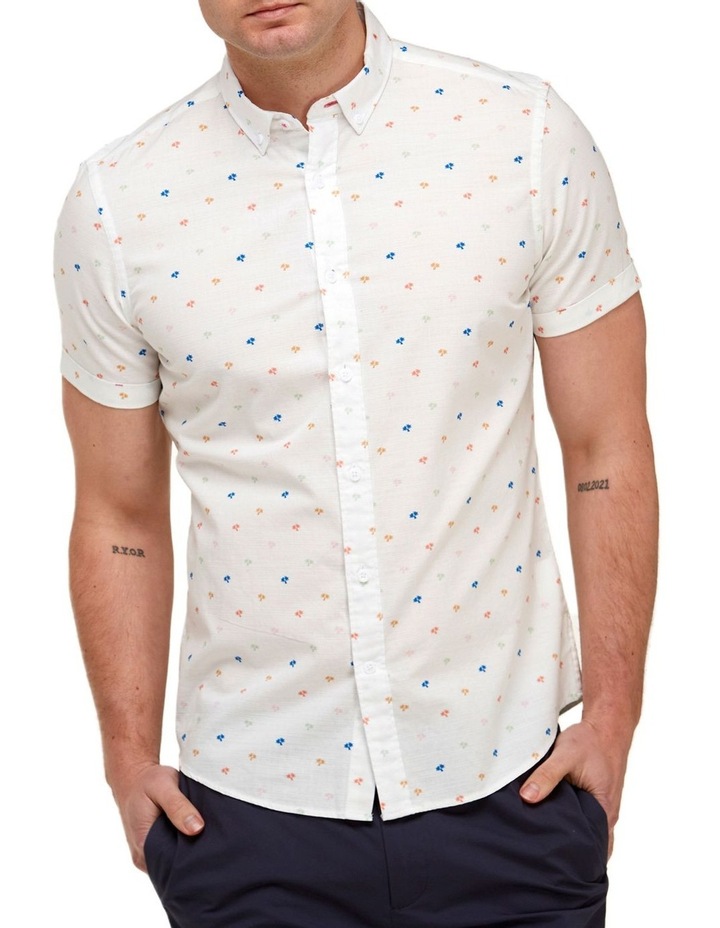 Palm Print Casual Shirt