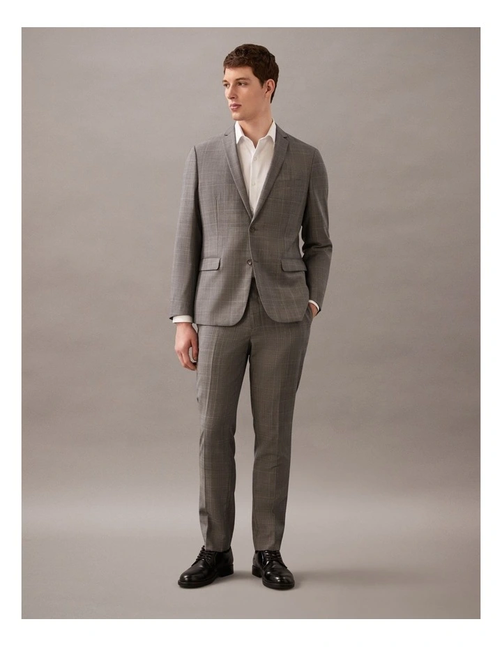 Prince Of Wales Check Suit Jacket image 2