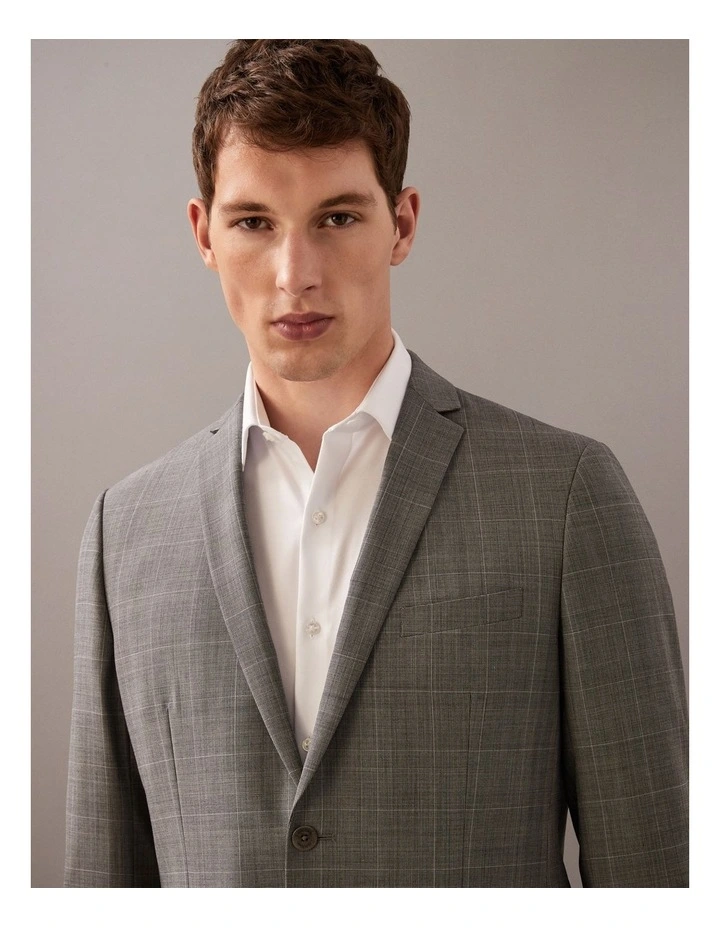 Prince Of Wales Check Suit Jacket image 3