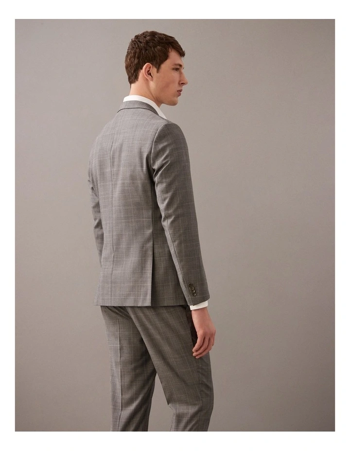 Prince Of Wales Check Suit Jacket image 4