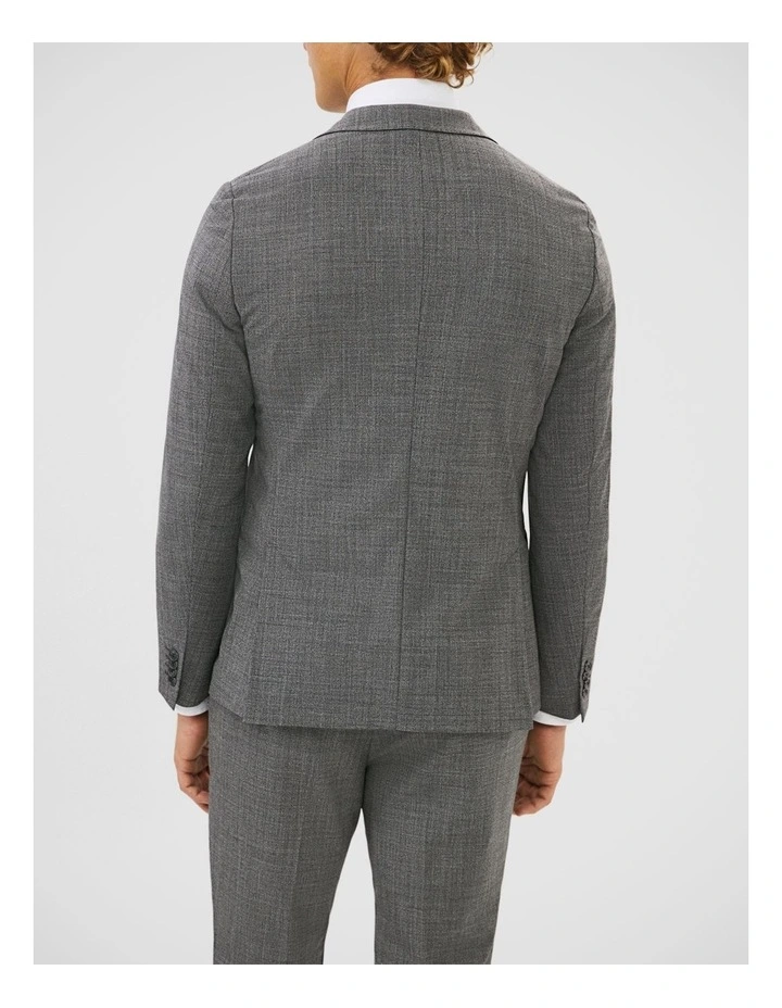 Travel Suit Wool Blend Jacket in Black image 4