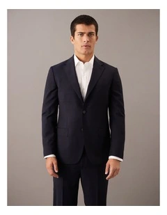 Window Pane Check Suit Jacket