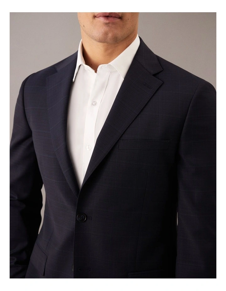 Window Pane Check Suit Jacket image 3