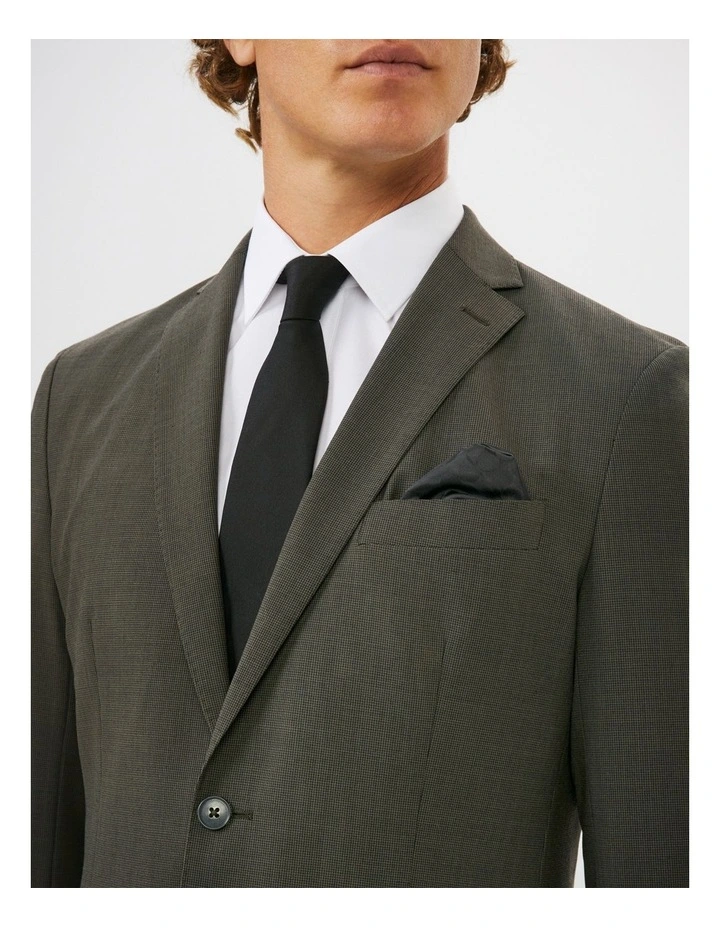 Wool Blend Puppytooth Suit Jacket image 3