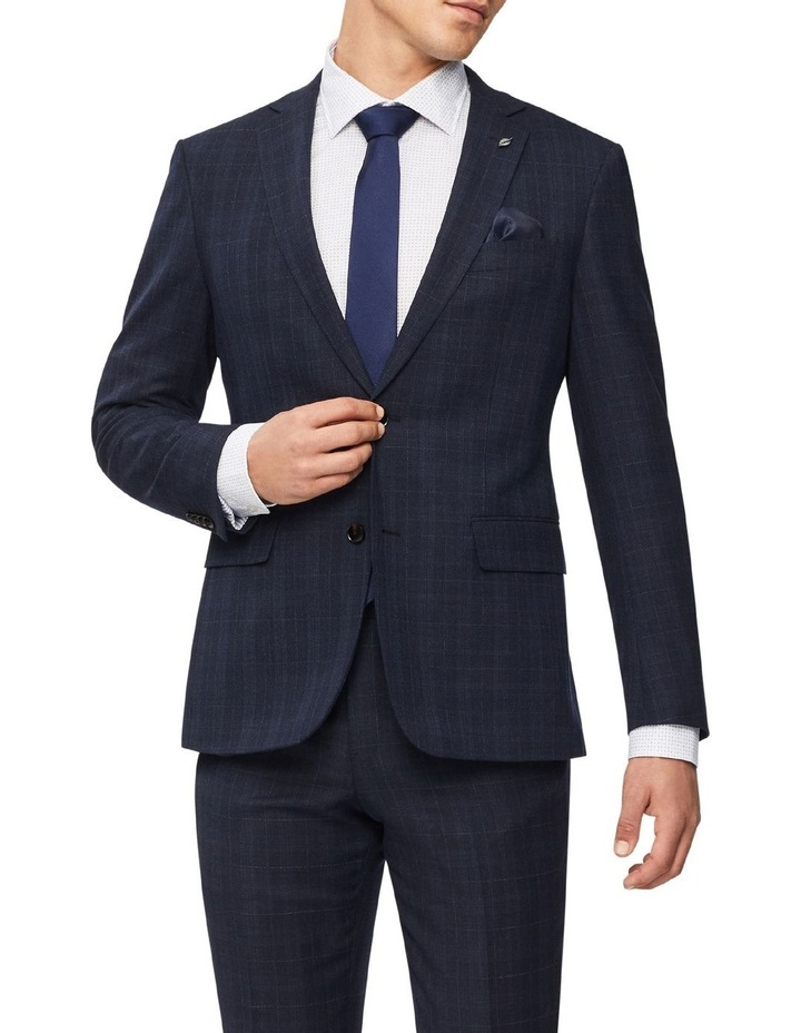 Van Heusen Slim Windowpane Suit Jacket 