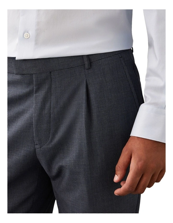 Extra Slim Puppytooth Suit Pant in Denim image 4