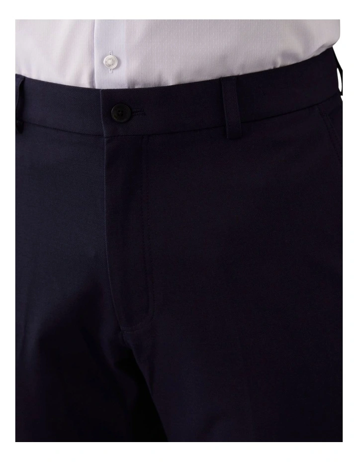 X-Slim Textured Travel Suit Pant in Navy image 4