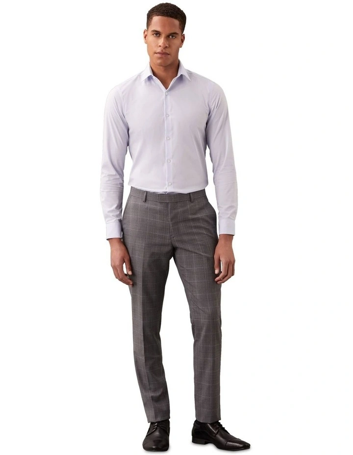 X-SLIM SUIT PANT PRINCE OF WALES CHECK BLUE image 2