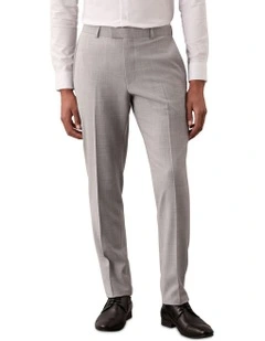 X-Slim Bi Stretch Twill Suit Pant in Grey