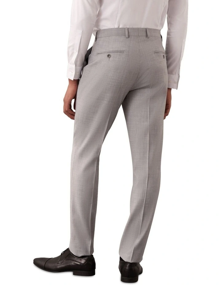 X-Slim Bi Stretch Twill Suit Pant in Grey image 3
