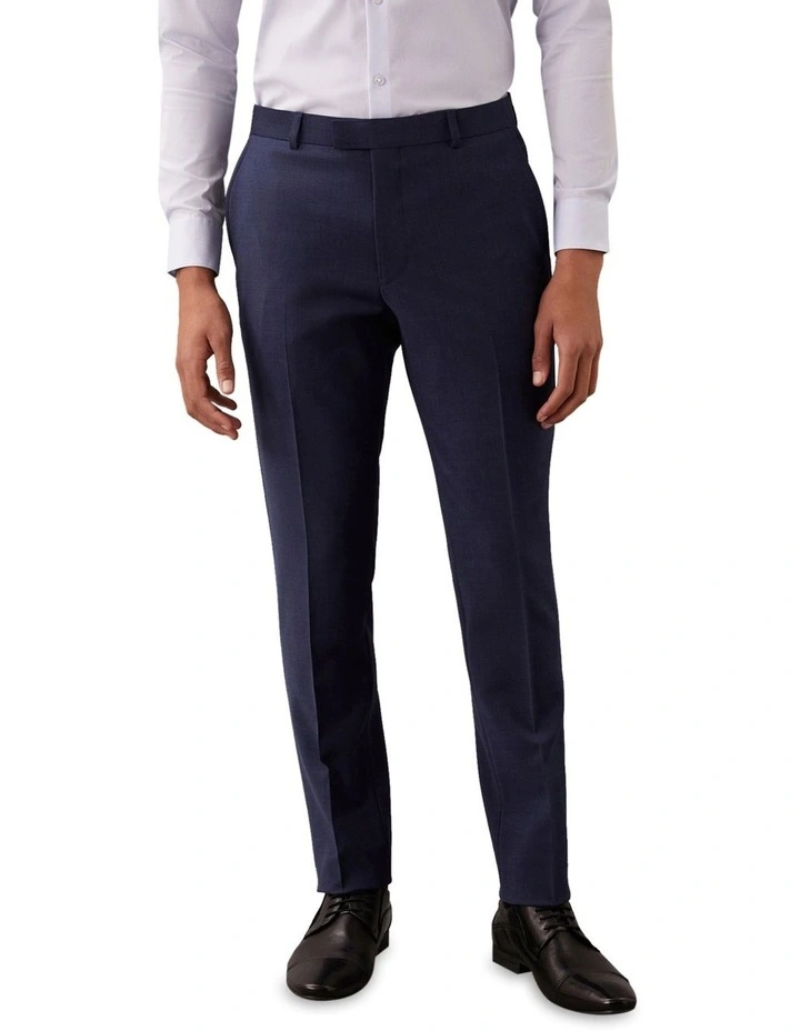 X-SLIM SUIT PANT BI STRETCH TWILL Navy image 1