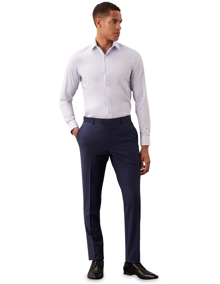 X-SLIM SUIT PANT BI STRETCH TWILL Navy image 2