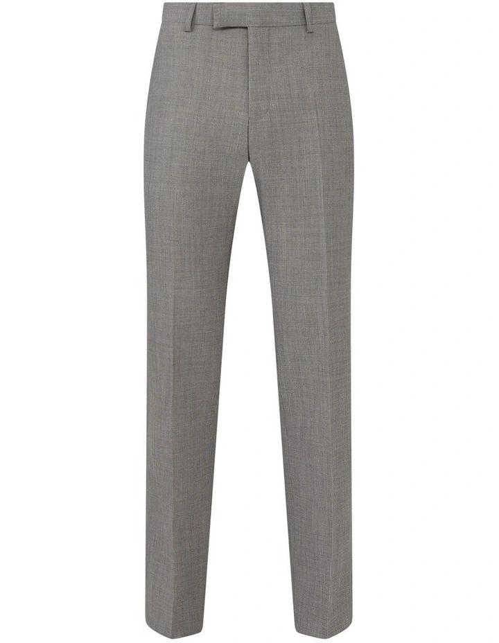 Tailored Suit Pant Wool Blend Heritage Weave Grey image 4