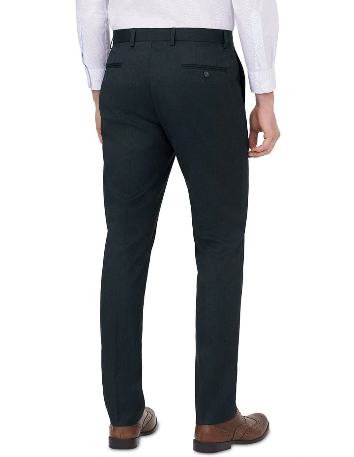 Superfine Stretch Twill Slim Suit Pant in Green image 2
