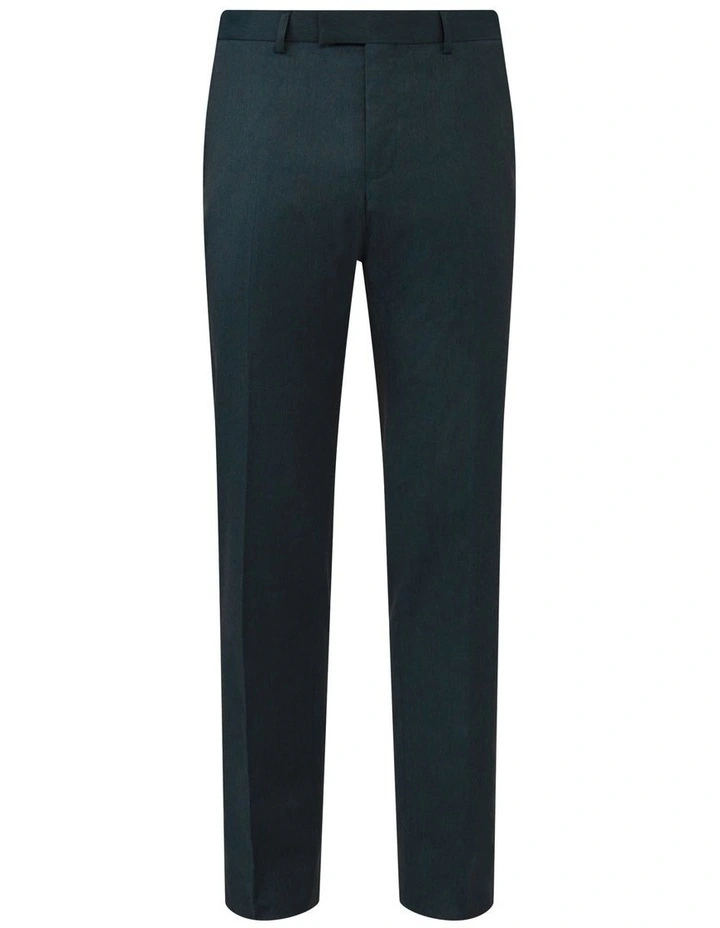 Superfine Stretch Twill Slim Suit Pant in Green image 4