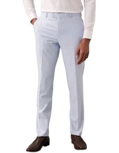 X-Slim Suit Sharksk Pant in Slub Sky