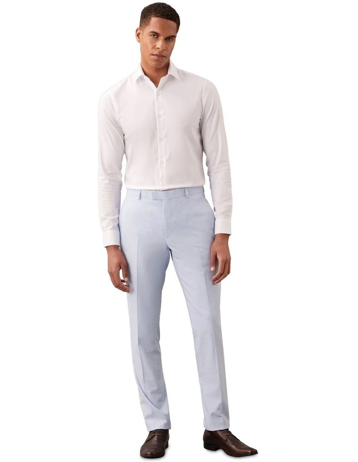 X-Slim Suit Sharksk Pant in Slub Sky image 3