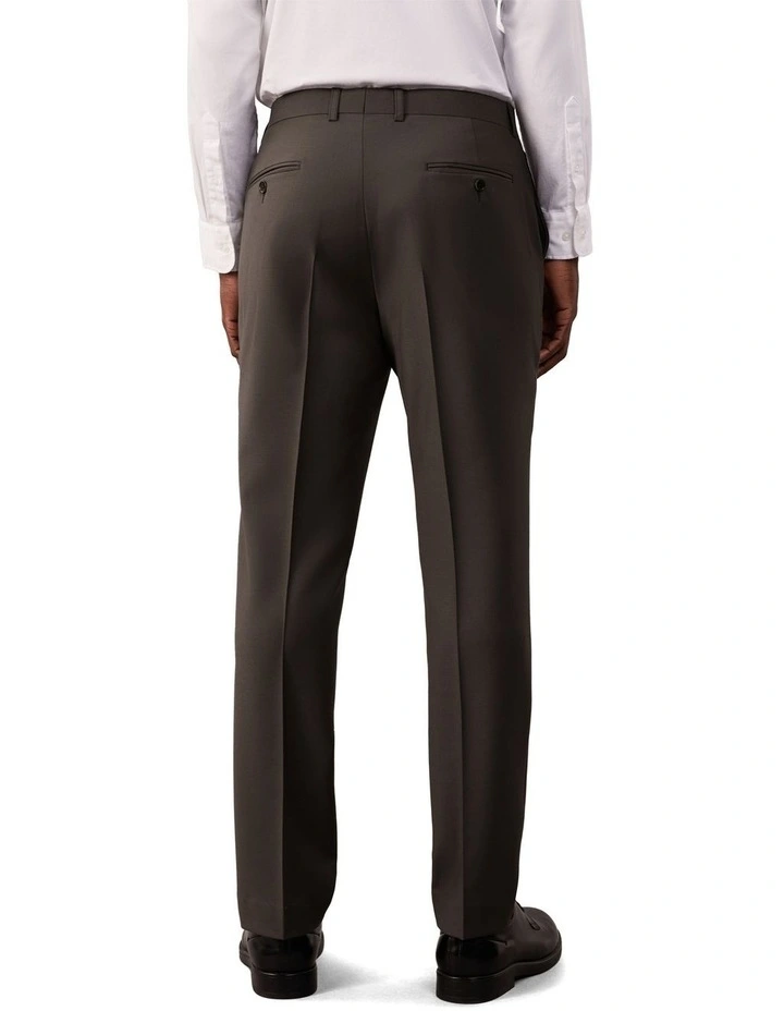 Bi Stretch Twill Suit Pant in Green image 2