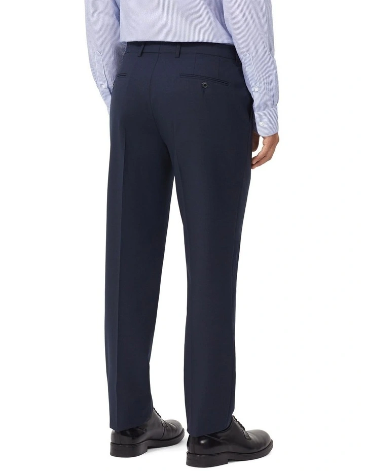 Wool Blend Heritage Weave Suit Pant in Blue image 2