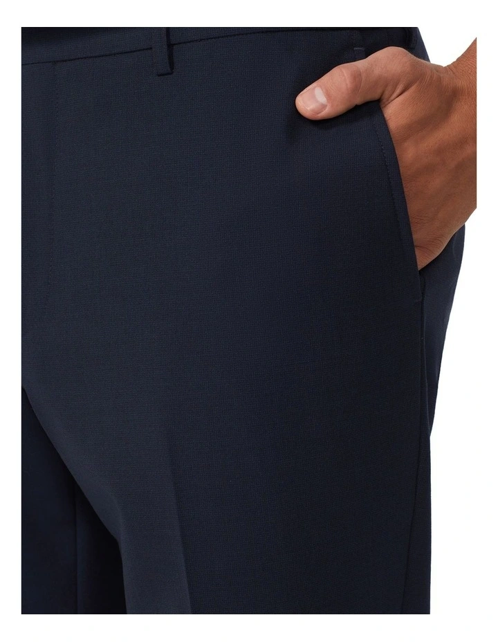 Wool Blend Heritage Weave Suit Pant in Blue image 4