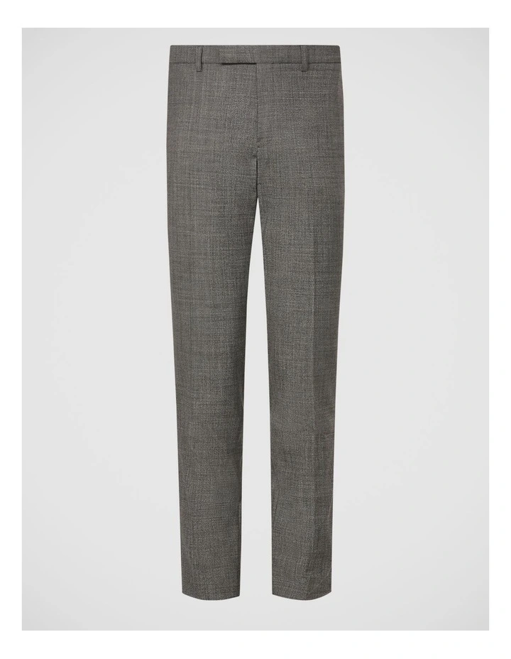 Travel Suit Wool Blend Pant in Black image 2