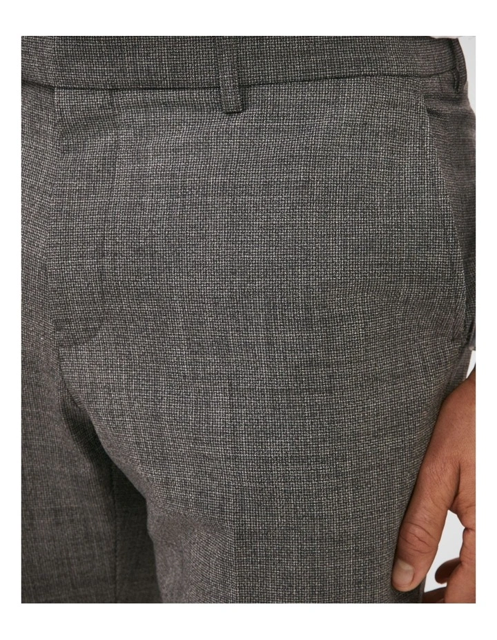Travel Suit Wool Blend Pant in Black image 3