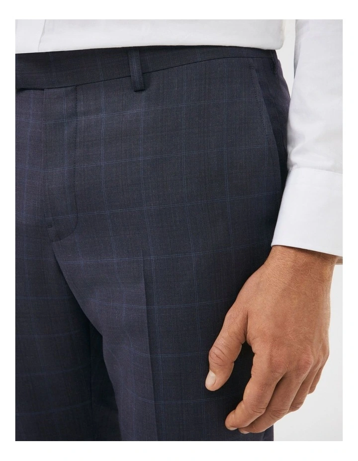 Wool Blend Check Suit Pant image 2