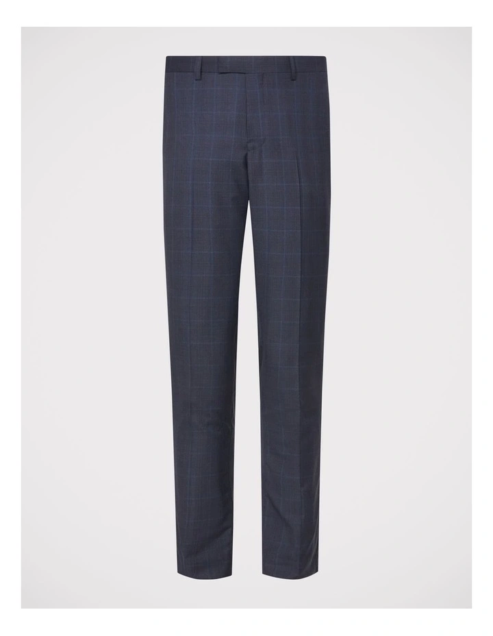 Wool Blend Check Suit Pant image 3