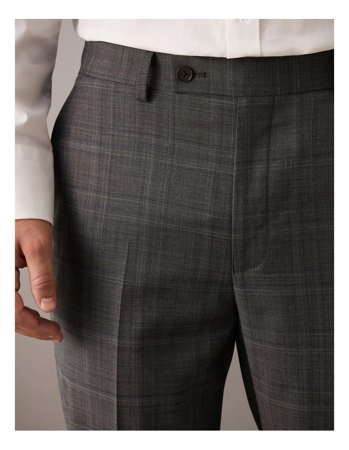 Two Tone Check Suit Pant image 3