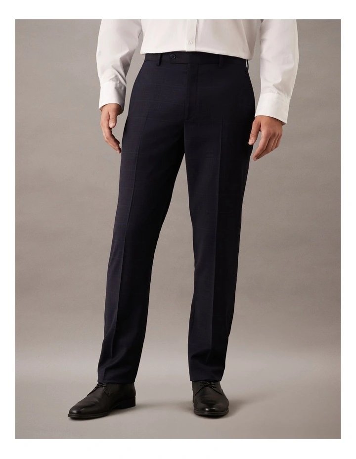 Window Pane Check Suit Pant image 1