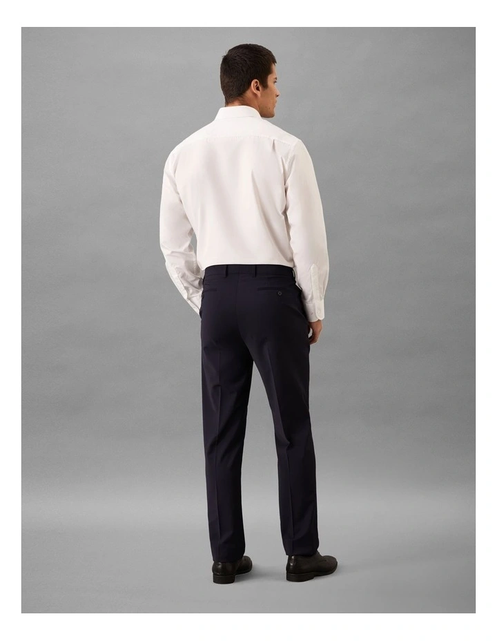 Wool Blend Stretch Suit Pant in Navy image 4