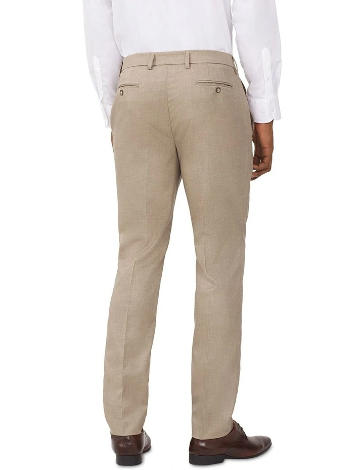 Sharkskin Flex Slim Trouser in Sand image 2