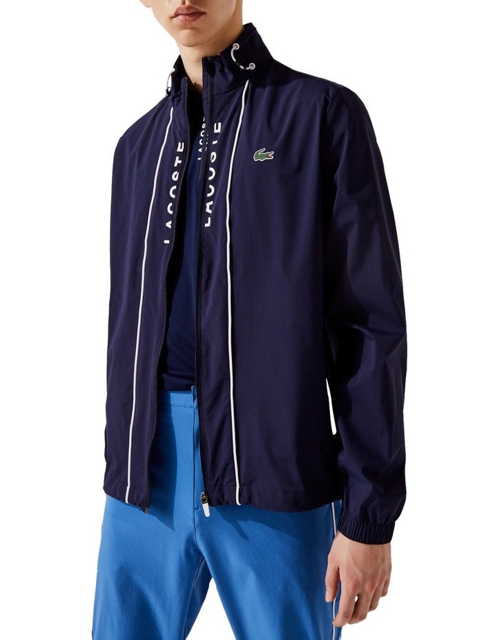 Lacoste Golf Poly Jacket Navy Blue 