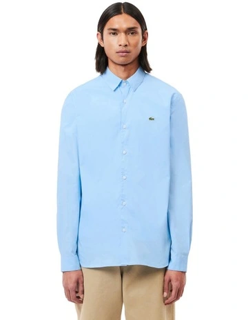 Essentials Long Sleeve Poplin Shirt in Overview