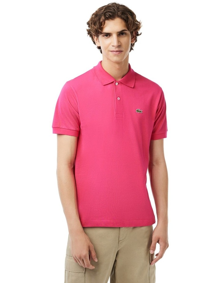 Original L.12.12 Cotton Polo Shirt in Spinel image 1
