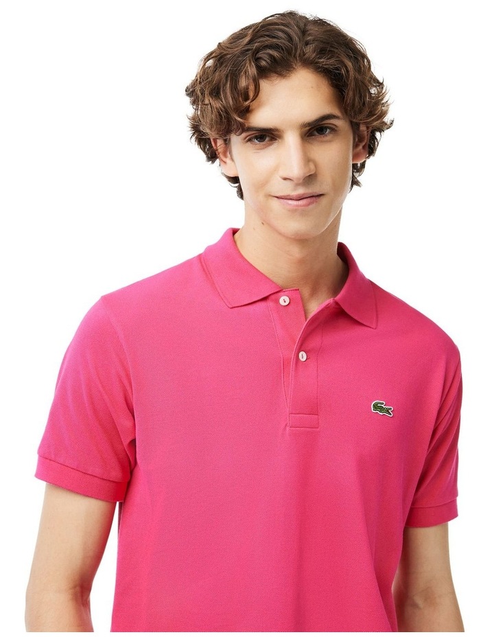 Original L.12.12 Cotton Polo Shirt in Spinel image 3