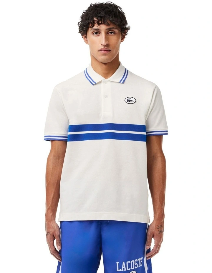 French Iconics Classic Polo in Flour image 1