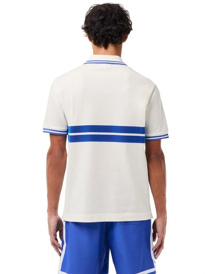 French Iconics Classic Polo in Flour image 2